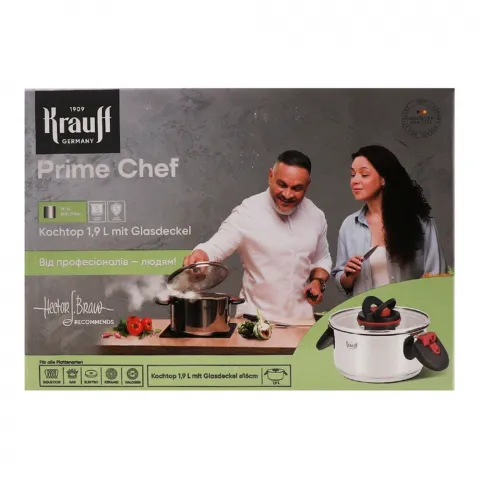 Каструля нерж. Krauf Prime Chef 1,9 л 26-303-018