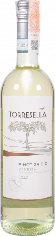 Вино Торреселла Піно Гріджіо IGT 0,75 л сух. біле
