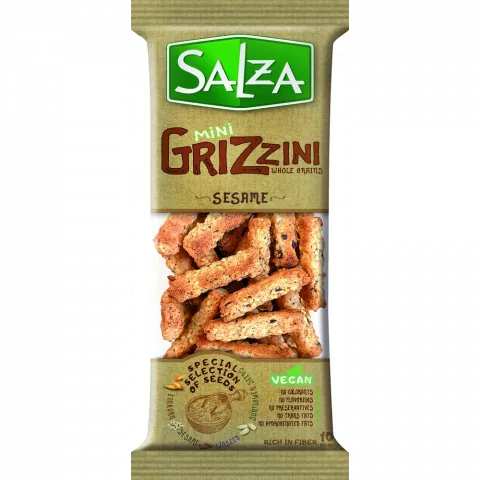 Міні-грісіні SALZA 170 г з кунжутом (Болгарія)И451