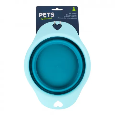 Миска для годування тварин, складана, поліпропілен 19,5х6 см, 550 мл 172000140, И827 (КІН)