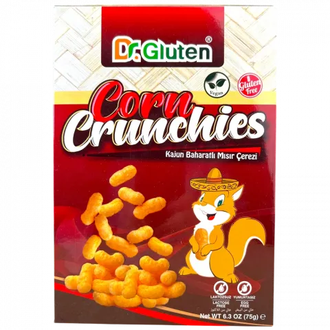Снеки Dr.Gluten кукурудз.гострі б/глютену 75г И339 (Тур)