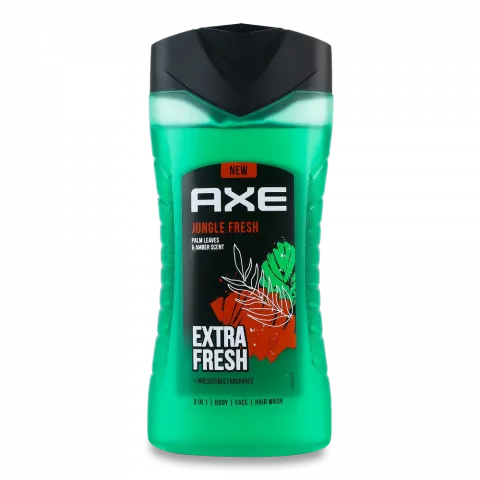 Гель д/душу Axe 250 мл Джангл Фреш 3 в 1