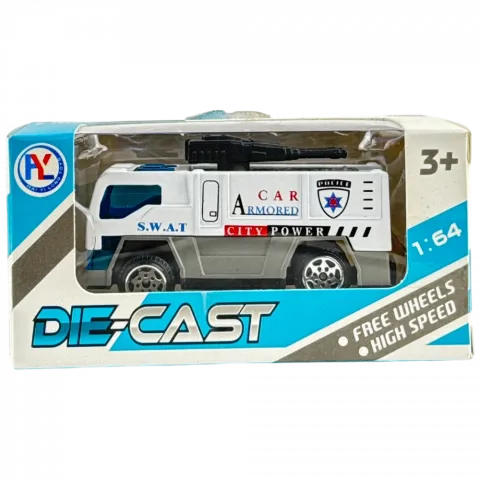 Іграшка ЮС Машинка поліцейська техніка, 1:64 QT240425034 И041
