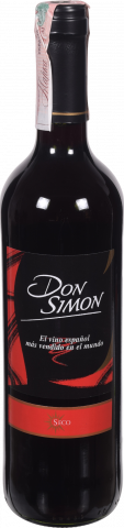 Вино Дон Сімон Тінто 0,75 л сух. червон. 11,5