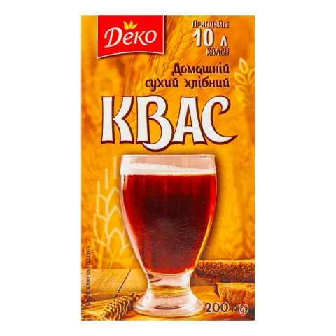 Квас Деко 200 г сух. Домашній хлібний