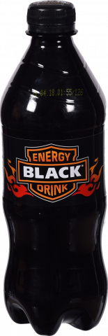 Напій б/алк. Energy Black 0,5 л