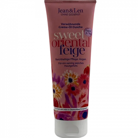 Крем-олія д/душу Jean and Len 250 мл Арганова олія та інжир