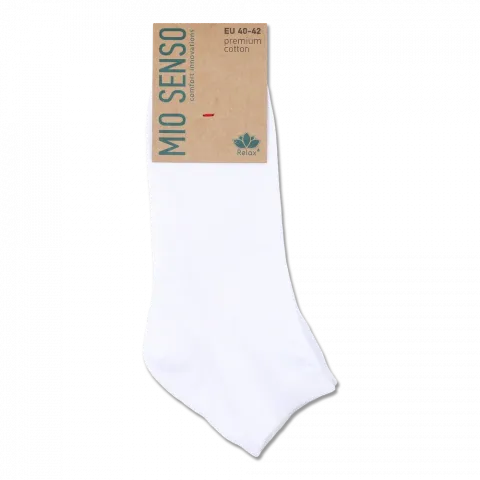 Шкарпетки чол. MioSenso Relax4 короткі C203R білий, р. 40-42