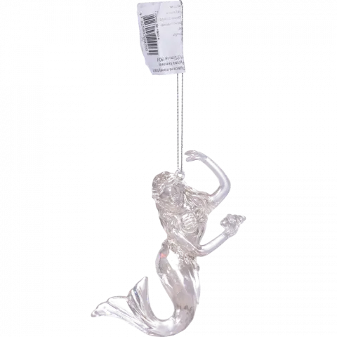 Підвіска на ялинку пласт Русалка Хамелеон 11,5х5 см 1902-6