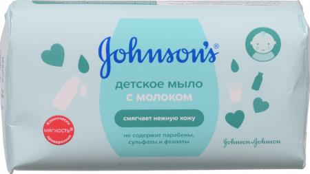 Мило Johnson`s 90/100 г дит. з молоком