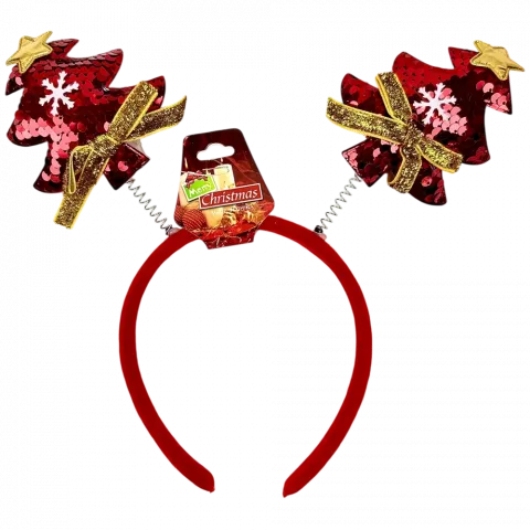 Обруч новорічний Ялинки арт. 6504-12 И508