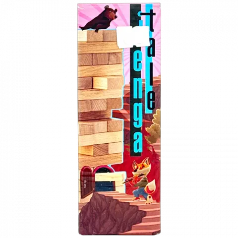 Гра настільна Strateg Jenga Tale 48 брусків укр. 30966