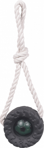 Іграшка для тварин колесо на мотузці, ПВХ+бавовняна пряжа, арт. 1659201 И302