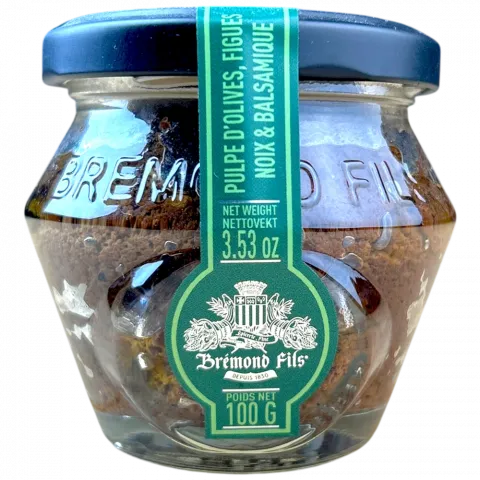 Паста Bremond fils 100г(Чорн.олив,інжир,горіх) Франція