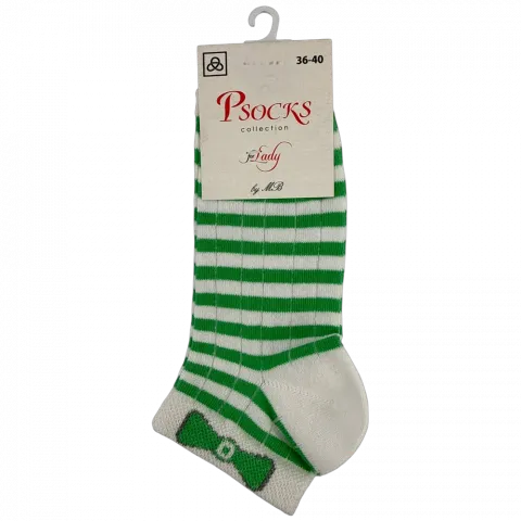 Шкарпетки жін. PSocks Бантик на обідку р.36-40