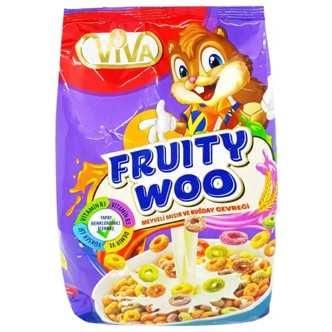 Фруктові кільця Fruity woo 250г (Туреччина)