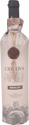 Вино Cricova Papyrus Merlot 0,75 л сух. червон.