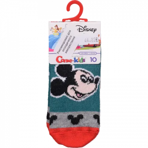 Шкарпетки дит. бавовняні Conte Kids DISNEY 17С-126/1СПМ р.10 341 темно-бірюзовий
