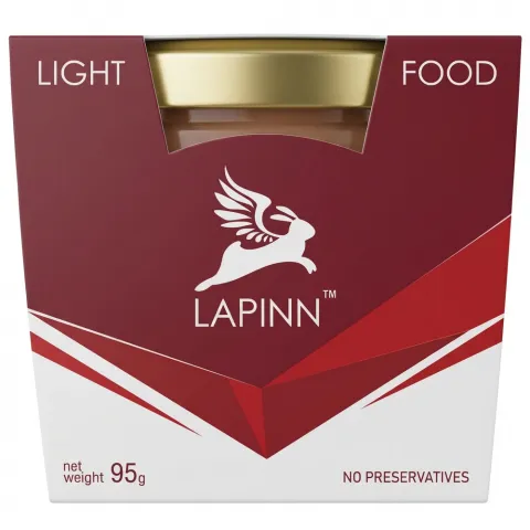 Паштет Lapinn 95 г скл. з м`ясом та печінкою птиці