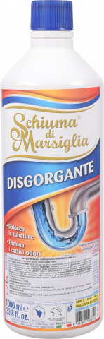 Засіб Schiuma di Marsiglia 1 л д/прочищення труб Disgorgante