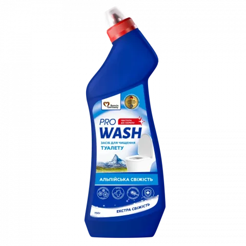 Засіб Pro Wash 750 г д/чищення унітазу Альпійська свіжість