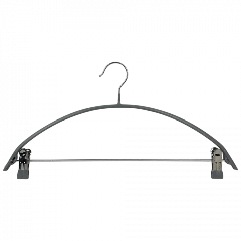 Вішалка д/одягу з прищіпкам мет.сілік 43x18см 35784-2 И341