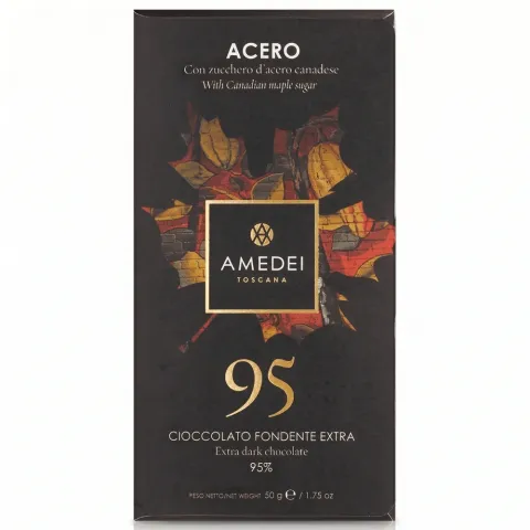 Шоколад Amedei 50 г чорний Ачеро 95 И127 (Італія)