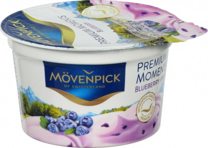 Йогурт Movenpick Premium Moments 100 г стак. 5 Чорниця