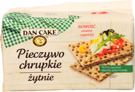 Хлібці Dan Cake 250 г Житні (Польща)