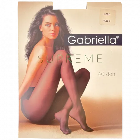 Колготи жін. Gabriella Supreme 40 Den Nero 4р.