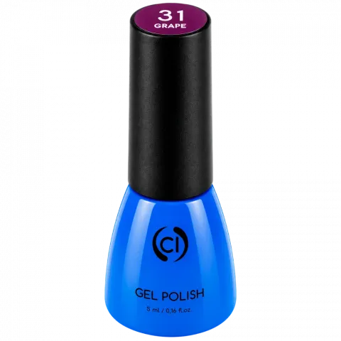 Гель-лак д/нігтів Colour Intense Gel polish 5 мл 031 емаль виноградний