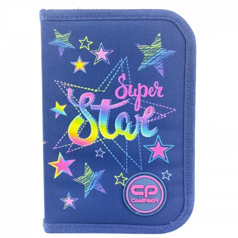 Пенал н/блискавці Coolpack Clipper Stars