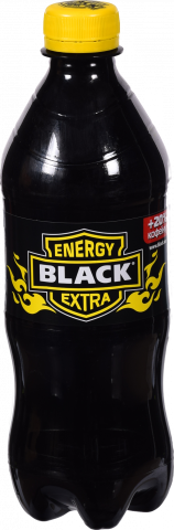 Напій б/алк. Energy Black 0,5 л Extra
