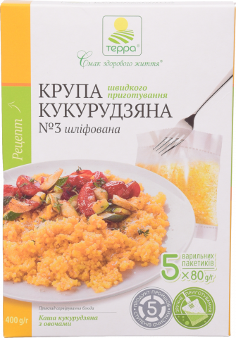 Крупа Терра Кукурудзяна 5х80 г