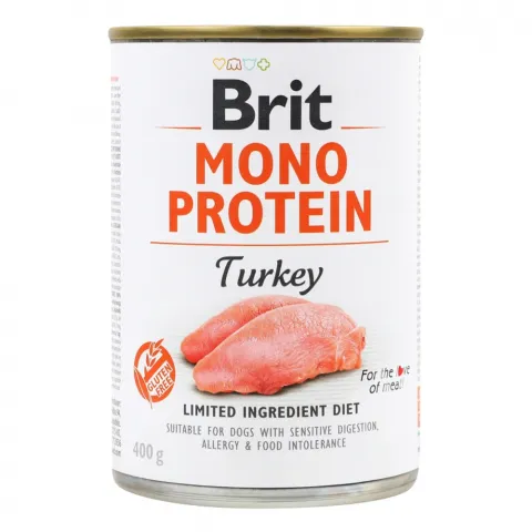 Корм д/собак Brit Mono Protein 400 г з/б з іничкою
