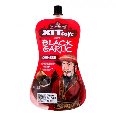 Соус Pripravka 180 г Black garlic Chinese з чорн. часником