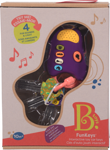 Іграшка Ключики Battat світло звук фіолетові BX1200Z