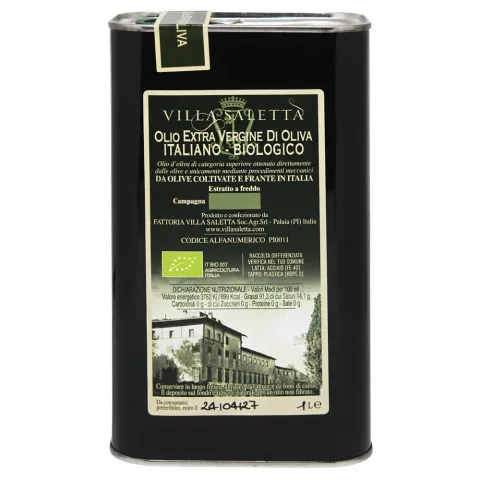 Олія оливкова Saletta Extra Vergine 1л з/б (Італія)И402