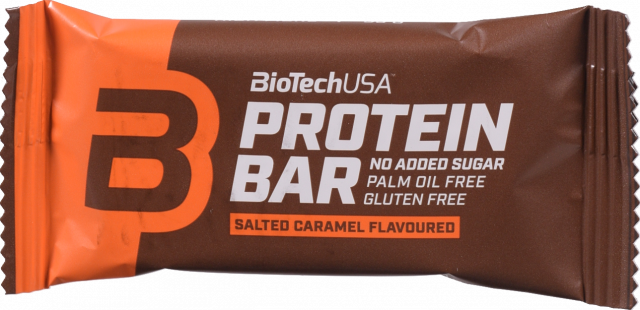 Батончик Biotech Protein Bar 35 г salted caramel