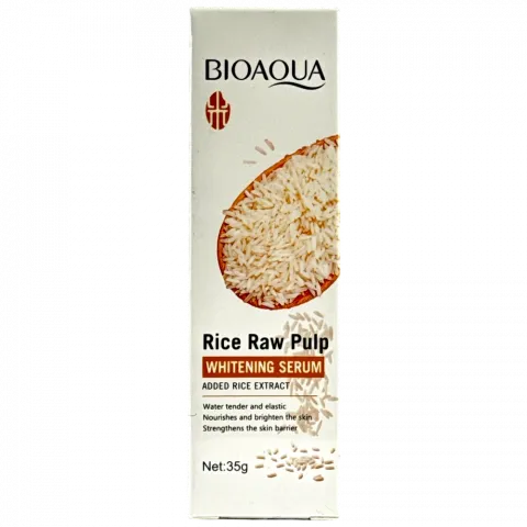 Сировотка BIOAOUA 35г відбілююча з рис/пюре 28708 БИ