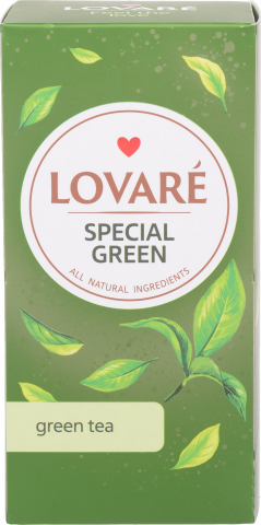 Чай Lovare 24 шт. Special green