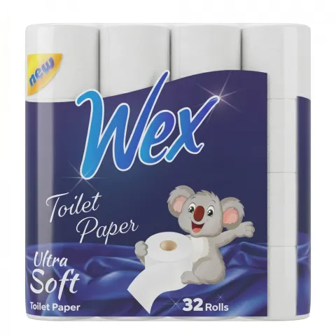 Туалетний папір Wex 32 рул. 2 шари И313 (Туреччина)