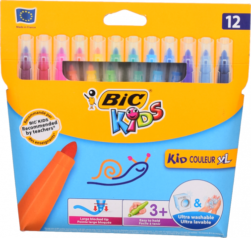 Фломастери набір 12 кол. BIC Kids Cooler XL 828966