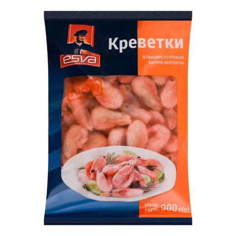 Креветки Esva 90/120 900 г