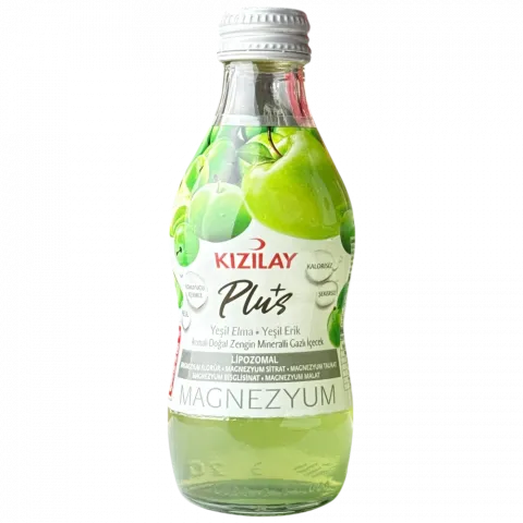 Вода мін. KIZILAY 200мл Зелене яблуко та слива (Туреччина)