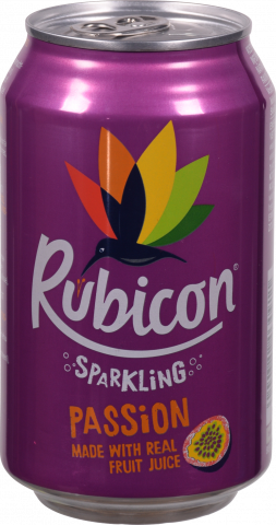 Напій б/алк. Rubicon 0,33 л з/б газ. зі смаком Маракуйя (Великобританія)