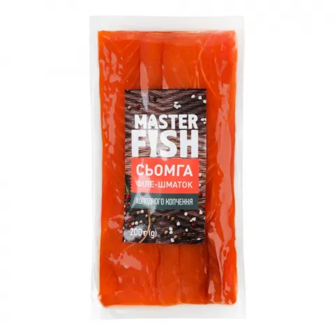 Філе Сьомги Master Fish 200 г х/к