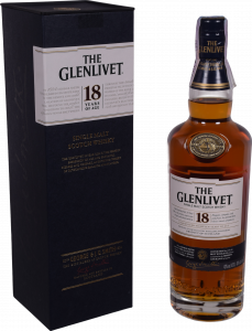 Віскі The Glenlivet 0,7 л кор. 43 18 років