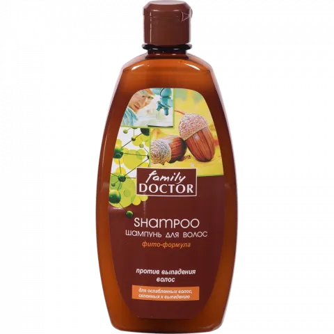 Шампунь Family Doctor 500 мл Фіто-формула проти випадіння волосся