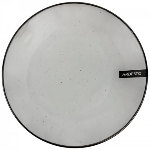 Тарілка керм. Ardesto Bagheria 19 см white AR2919WGC